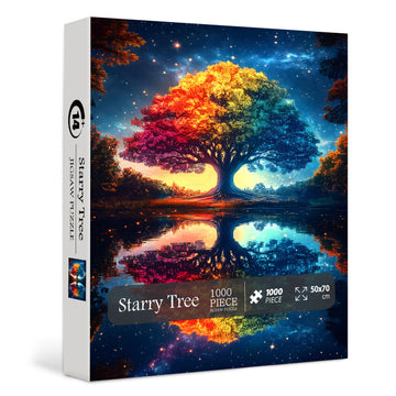 Sternenbaum -Puzzle 1000 Stücke
